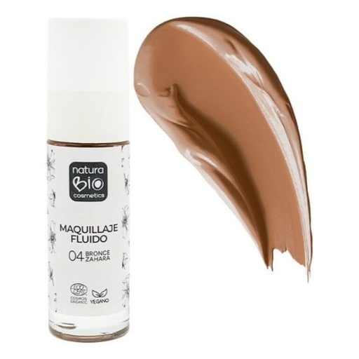 [189354] Maquillaje Fluido 04 Bronce Zahara - Naturabio
