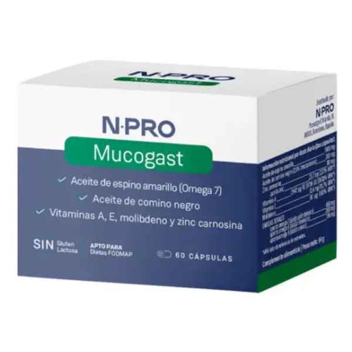 [300001] Mucogast 60 Cápsulas - Npro