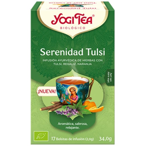 [011956] Serenidad Tulsi 17 Filtros - Yogi Tea