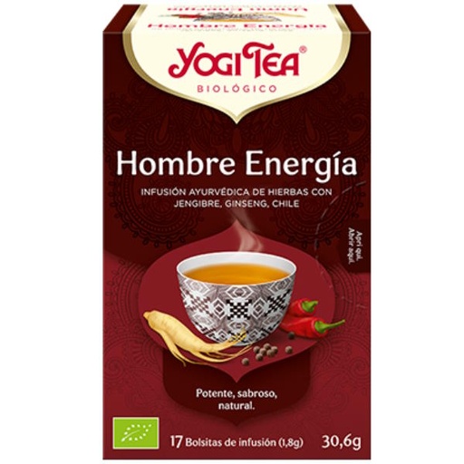 [011967] Men´S Energy 17 Filtros - Yogi Tea