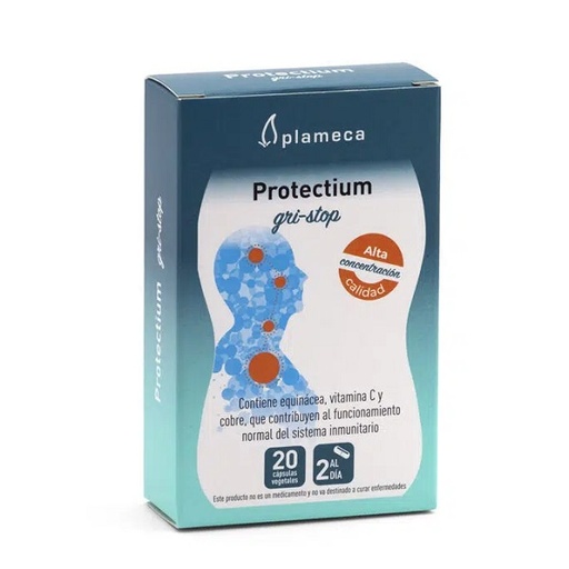 [0504992] Protectium Gri Stop 20 Cápsulas - Plameca