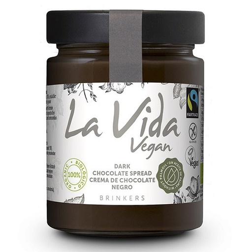 [204927] Crema Chocolate Negro 270 G. - La Vida Vegan