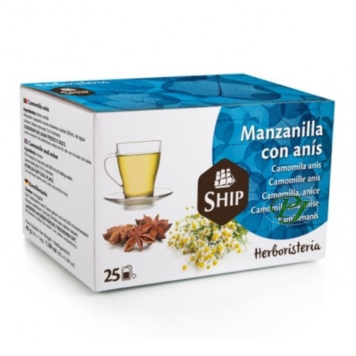 [01490] Manzanilla Anís Infusión 25 Filtros - Ship