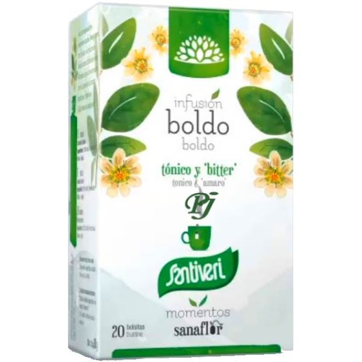 [01539] Sanaflor Boldo 20 Filtros - Santiveri
