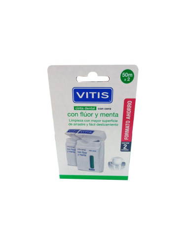 [500000] Cinta Dental Con Fluor Y Menta - Vitis