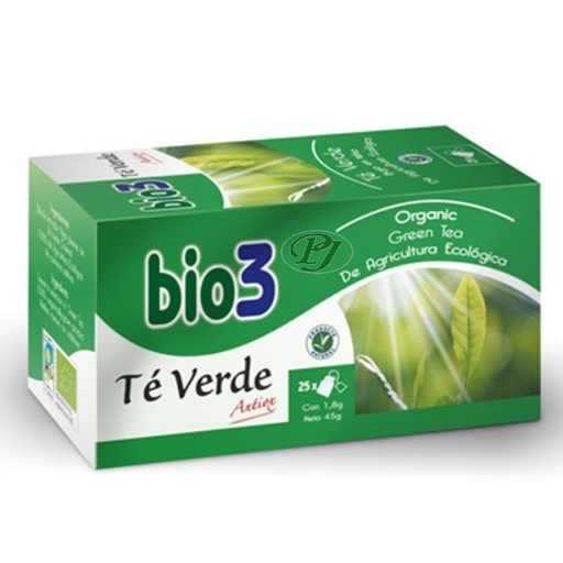 [01591] Té Verde 25 Filtros Ecológico - Bie3