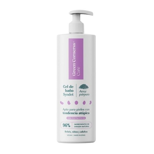 [500030] Gel De Baño De Arroz Purpura 400 Ml. - Green Cornerss