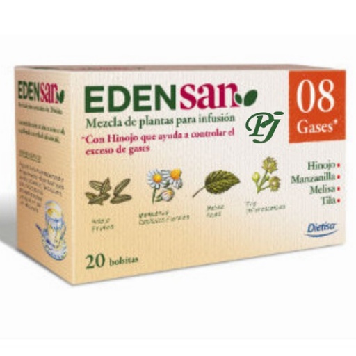 [01617] Edensan 08 Gases 20 Filtros - Dielisa