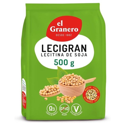 [02170] Lecigran Lecitina Soja Ip 500 G. - El Granero