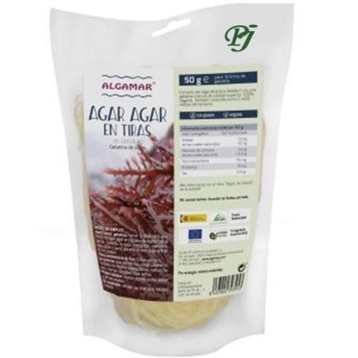 [02183] Agar Agar En Tiras 50 G. - Algamar