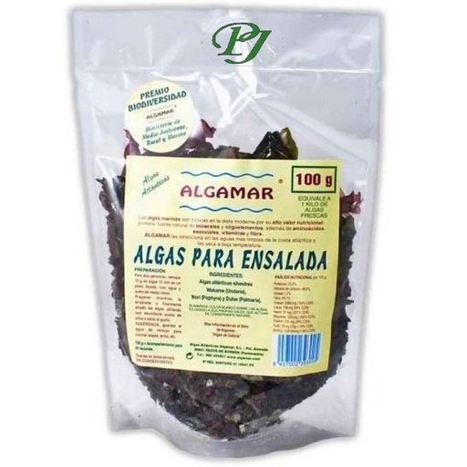 [02191] Algas Para Ensalada 100 G. - Algamar