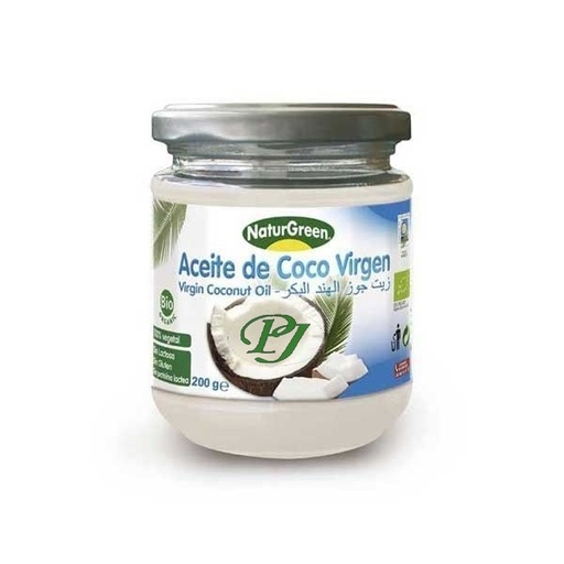 [02246] Aceite Coco Virgen 200 G. - Naturgreen