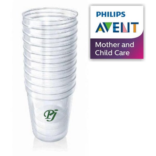 [131298] Vasos Via 240 Ml. Sin Tapa 10 Uds. - Avent