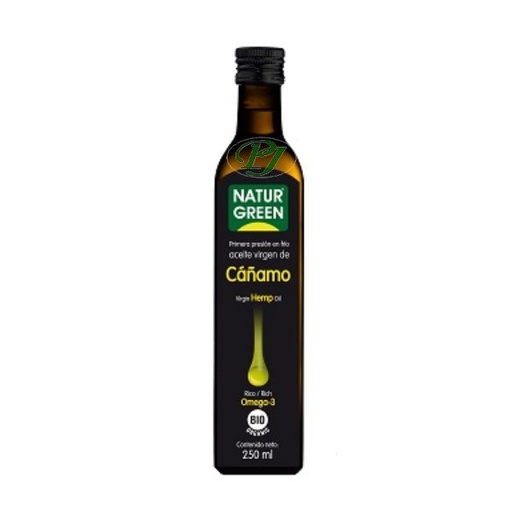 [02384] Aceite Cáñamo Bio 250 Ml. - Naturgreen