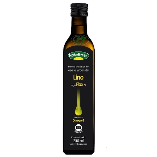 [02388] Aceite Lino 1ª Presión 250 Ml. - Naturgreen