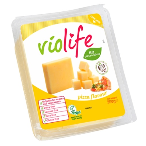 [030127] Queso Bloque Sabor Mozzarella Para Pizza 200 G. - Violife