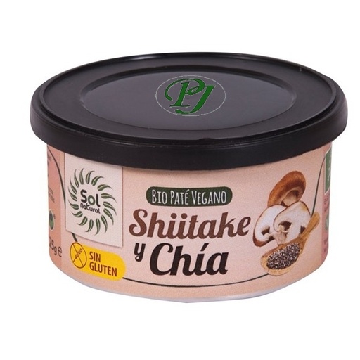 [030135] Paté Vegetal Shiitake Chía 125 G. - Sol Natural