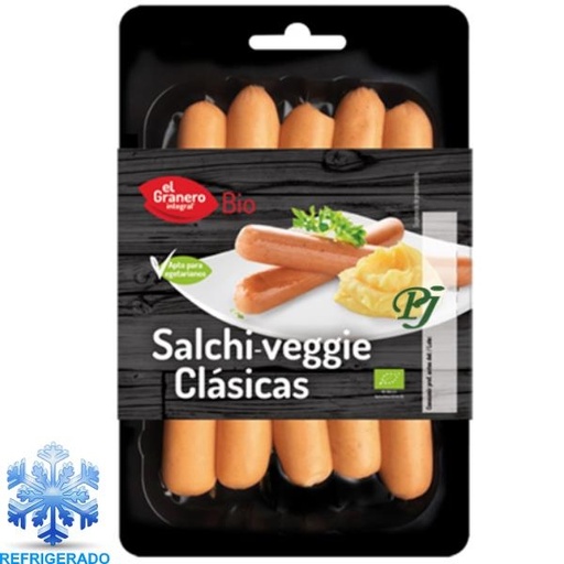 [03688] Salchichas Veggie Clásicas 200 G. - El Granero