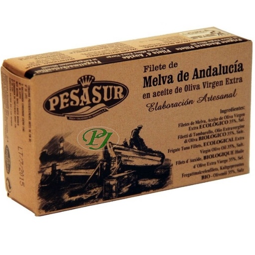 [03775] Filetes Melva Andalucia 120Gr - Pesasur
