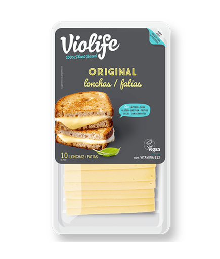 [03948] Queso Lonchas Original 200 G. 10 Lonchas - Violife