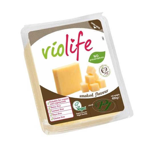 [03981] Queso Ahumado Bloque 400 G. - Violife