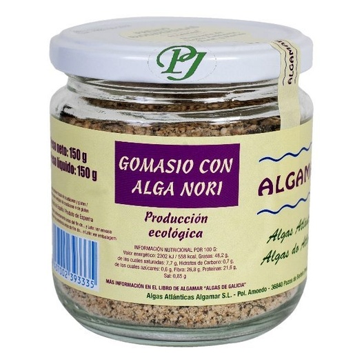 [040112] Gomasio Con Algas Nori 130 G. Eco - Algamar