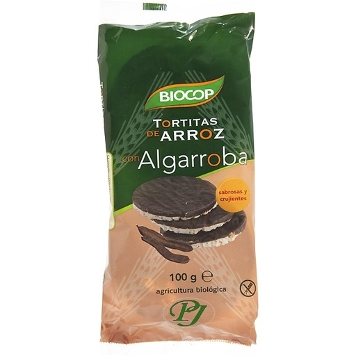 [040155] Tortitas Arroz Algarroba 100 G. - Biocop