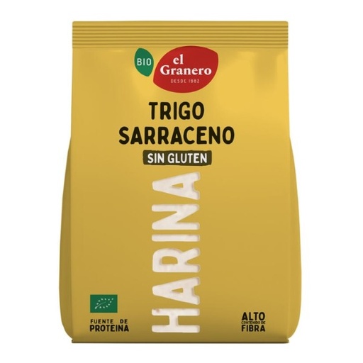 [040189] Harina Trigo Sarraceno Bio 500 G. - El Granero