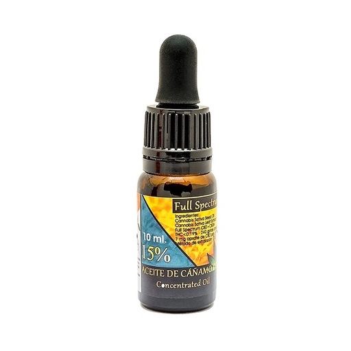 [02509] Aceite Cáñamo 10 Ml. Cbd 15 % Full Spectrum - Natura Premium