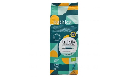 [040602] Café Arábica Tostado Colombia 250 G. Bio - Eathica