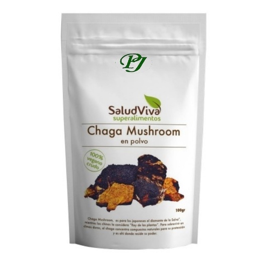 [040773] Chaga Mushroom Polvo 100Gr - Saludviva
