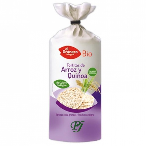 [040781] Tortitas Arroz Quinoa Bio 120 G. - El Granero