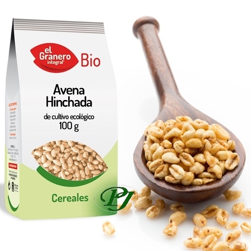 [040786] Avena Hinchada Bio 100Gr - El Granero