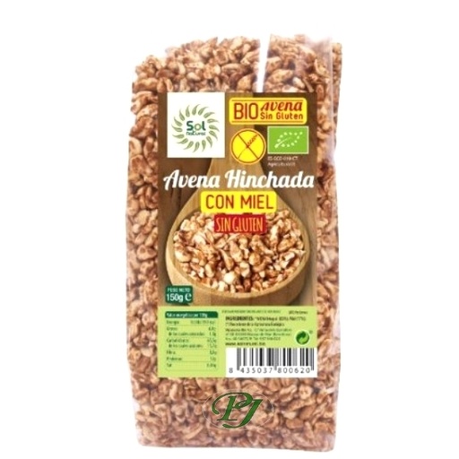 [040843] Avena Hinchada Con Miel 150 G. - Sol Natural