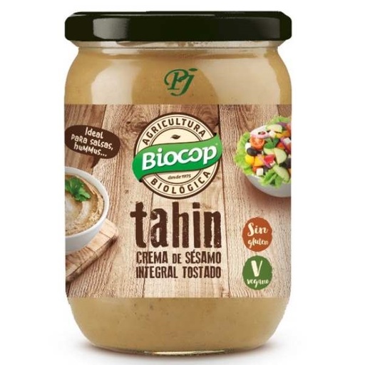 [041077] Tahin Integral Tostado Sin Sal 500 G. - Biocop