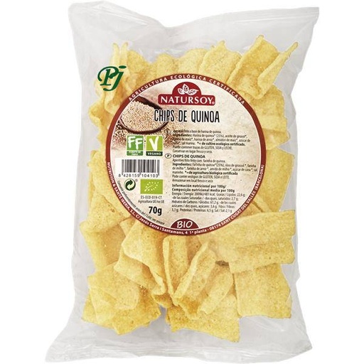 [041182] Chips De Quinoa 70 G. - Natursoy