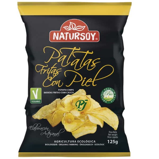 [041223] Patatas Fritas Con Piel 125 G. - Natursoy