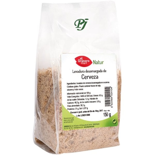 [04170] Levadura De Cerveza Desamargada 150 G. - El Granero