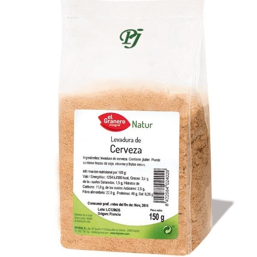 [04179] Levadura Cerveza 150 G. - El Granero