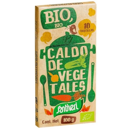 [04305] Caldo Vegetal Bio 100 G. - Santiveri