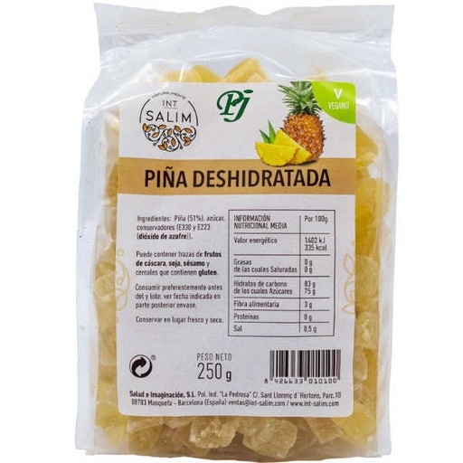 [04406] Piña Deshidratada 250 G. - Int Salim