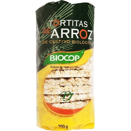 [04407] Tortitas Arroz Con Sal 200 G. - Biocop