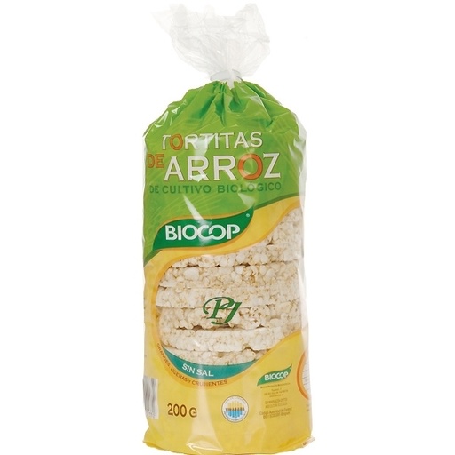 [04408] Tortitas Arroz Sin Sal 200 G. - Biocop