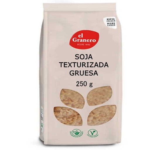 [045007] Soja Texturizada Gruesa 250 G. - El Granero