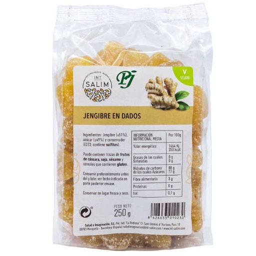 [045042] Jengibre En Dados 250 G. - Int Salim