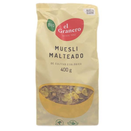 [045176] Muesli Malteado Bio 400 G. - El Granero