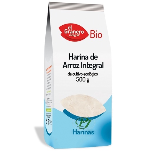 [045287] Harina De Arroz Integral Bio 500 G. - El Granero