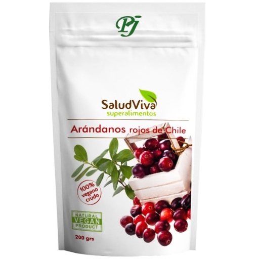 [045355] Arándanos Rojos De Chile 200 G. - Saludviva