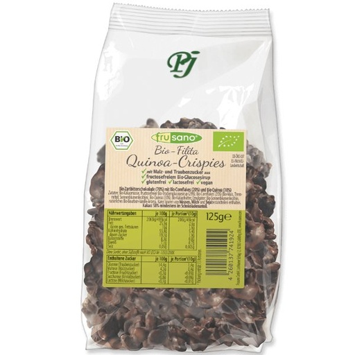 [045389] Crispies Quinoa Chocolate Bio 125 G. - Frusano