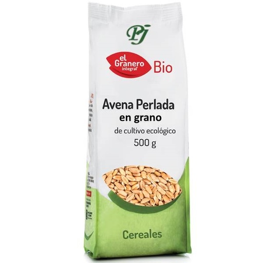[045412] Avena Perlada Grano Bio 500 G. - El Granero